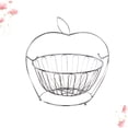 thumbnail image 1 of GOOHOCHY 1PC Metal Bread Basket in Silver for Kitchen Use and Fruit Organization, 1 of 8