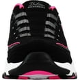 thumbnail image 2 of Skechers Women's D'Lites Slip-On Mule Sneaker Black/Hot Pink 7, 2 of 5