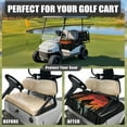 thumbnail image 4 of Yuyamidu Music Gorilla Golf Cart Seat Covers with 4 Pockets Funny Golf Cart Seat Blanket Soft Golf Cart Seat Towel for 2-Person Seats Club Easy to Clean Golf Cart Accessory, 4 of 7
