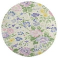 thumbnail image 3 of Floral Colorful Flower Round Rugs -Washable Non-Slip Small Round Area Rug Throw Soft Circle Rugs for Bedroom, Modern Print Indoor Carpet for Entryway Sofa Living Room, 3 of 6