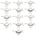 thumbnail image 2 of Unique Bargains 10 Pair False Eyelashes for Makeup Black B-1, 2 of 3