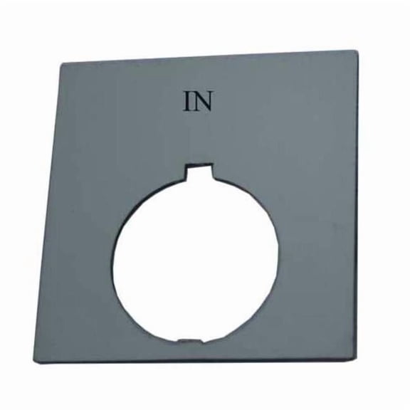 Eaton Legend Plate,In,Black HT8SP17