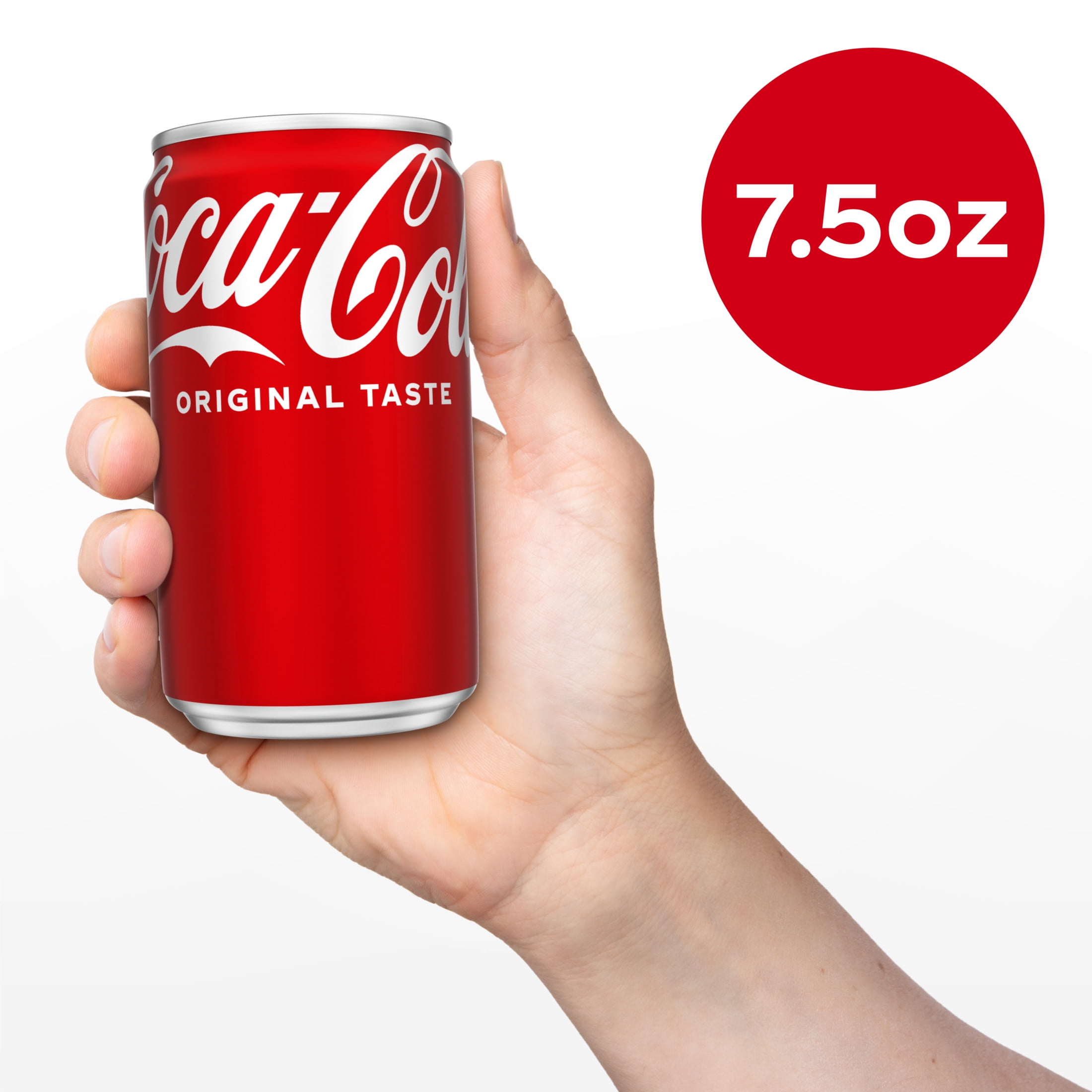 Coca-Cola Soda Pop Mini Cans, 7.5 fl oz, 15 Pack