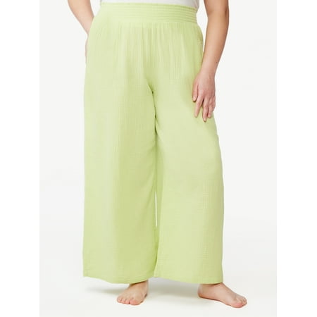 

Joyspun Women s Gauze Sleep Pants Sizes S to 3X