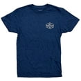 thumbnail image 2 of Quiksilver Men's Original Boardriding Company Est 1969 Graphic Print Tee T-Shirt (Medium, Heather Blue), 2 of 2