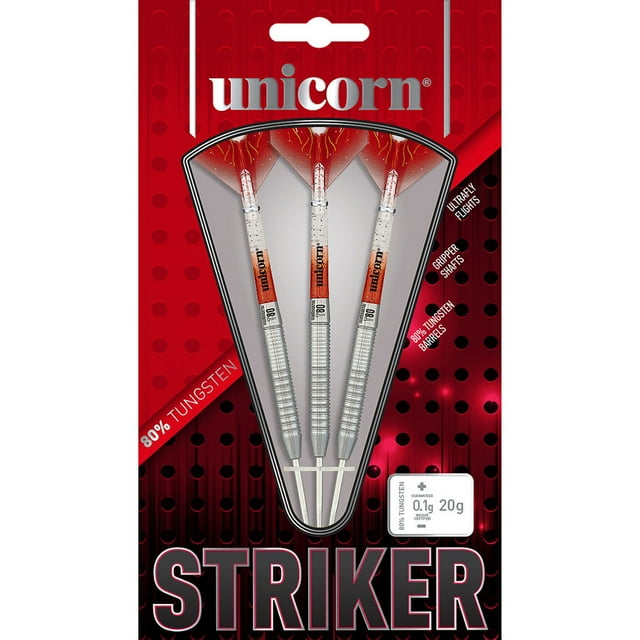 Unicorn Ensemble de Fléchettes Striker en Tungstène
