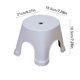 thumbnail image 3 of Taburete Bajo con Base Antideslizante, Mayor Estabilidad para Un Uso Seguro, Elegante Acabado Plástico para Uso Versátil, Ideal para Baño, Cocina, Sala de Estar, Apto para Adultos, Tamaño Compacto., 3 of 6