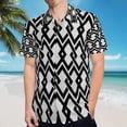 thumbnail image 5 of High Quality Hawaiian Shirts for Men Short Sleeve Aloha Beach Shirt Floral Summer Casual Button Down Shirts Blouses 8EA4EJ, 5 of 7