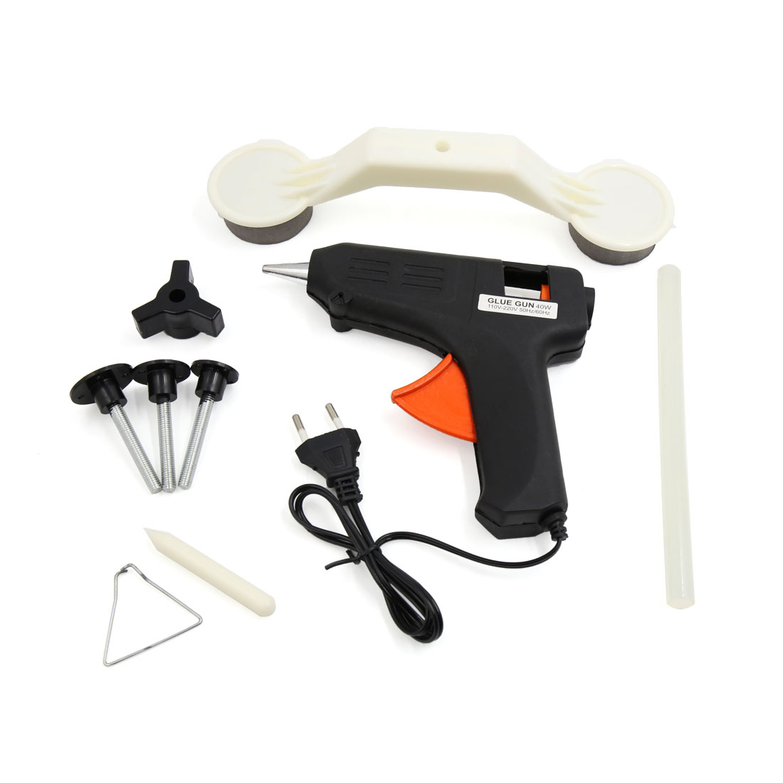 EU Plug Auto Car Motorcycle Dent Ding Repair Kit Removal Tool Glue Gun