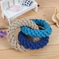 thumbnail image 4 of Circle Dog Chew Toy Cute Interactive Bite-resistant Dog Rope Toy Puppy Bite Toy, 4 of 10