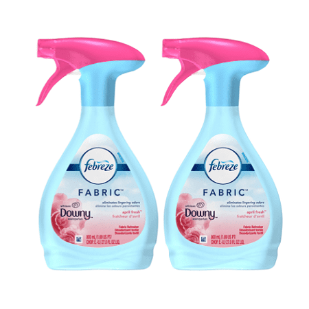 (2 pack) Febreze FABRIC Refresher, with Downy, April Fresh, 2 Total, 27