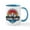 White/Blue Inside, variant on CafePress - Angel Fire Resort Angel Fire New Mexico Mugs - 11 oz Ceramic Mug - Novelty Coffee Tea Cup