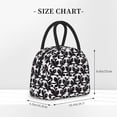 thumbnail image 2 of Rateoe Panda Pattern Lunch Bag Women, Lunch Box, Lunch Bag, Small Leakproof Lunch Tote Large Capacity Reusable Insulated Cooler Lunch Container, 2 of 6
