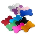 thumbnail image 3 of Wholesale 100Pcs Dog ID Tags Laser Engraving Bone Tags Name Plate Personalized Customized Name ID Tags Dogs Pendant Pet Tag ShopWise Round, 3 of 17