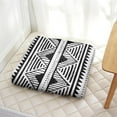 thumbnail image 3 of Square Meditation Floor Pillow 22 Inch, Soft Dutch Velvet Boho Yoga Cushion for Bedroom and Reading, 3 of 7