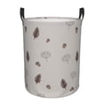 thumbnail image 1 of XMXY Round Laundry Basket Organizer, Bohemian Autumn Leaves Waterproof Collapsible Dirty Clothes Basket Laundry Hamper, Medium Size, 1 of 8