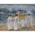 thumbnail image 3 of James Tissot 18x15 Black Modern Framed Museum Art Print Titled - The Ark Passes Over the Jordan (C. 1896-1902), 3 of 5