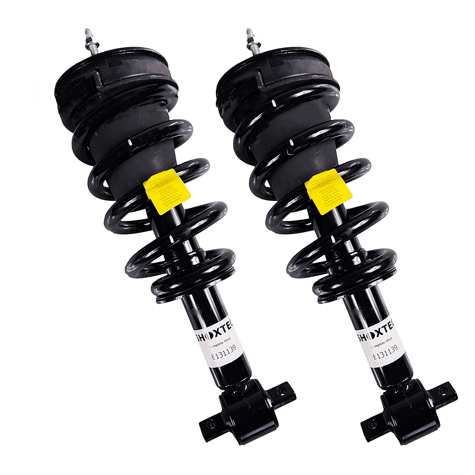 Shoxtec Front Pairs (2) Complete Strut, Fits 2007 2008 2009 2010 2011