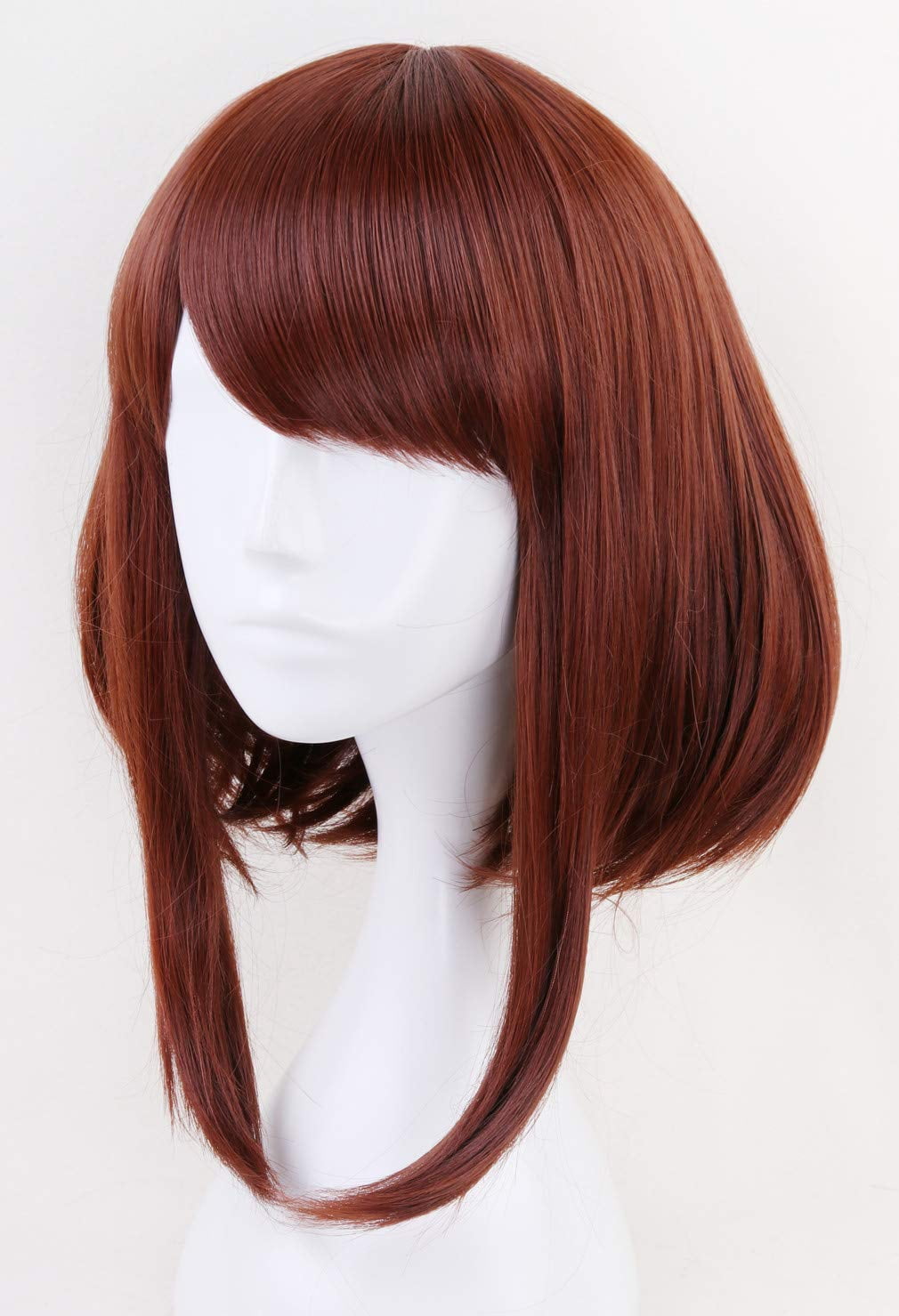 brown wig
