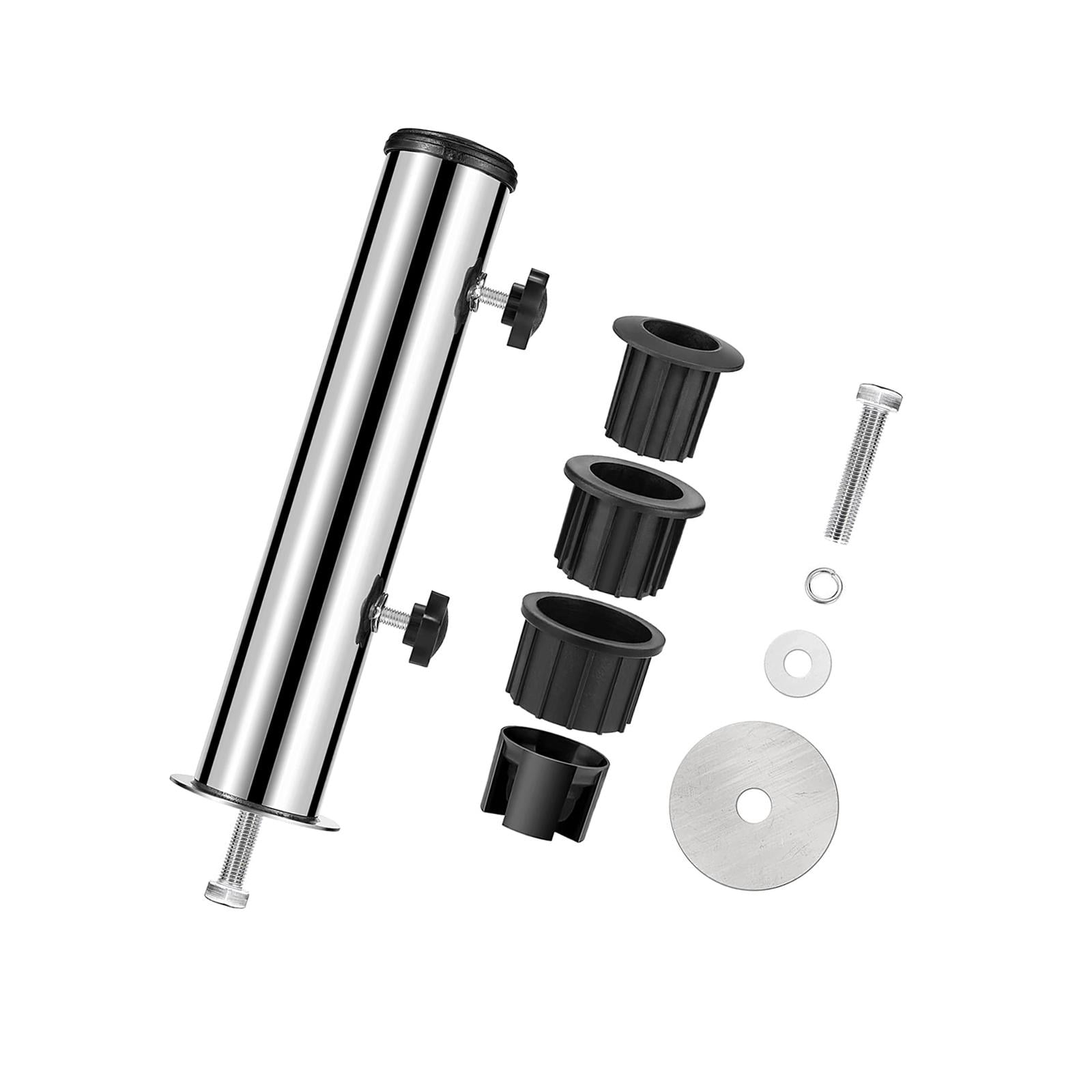 YWMJZEU Umbrella Stand Tube Fits 6cm Post Patio for Summer Beach Garden Backyard Single Single Hole Fixed
