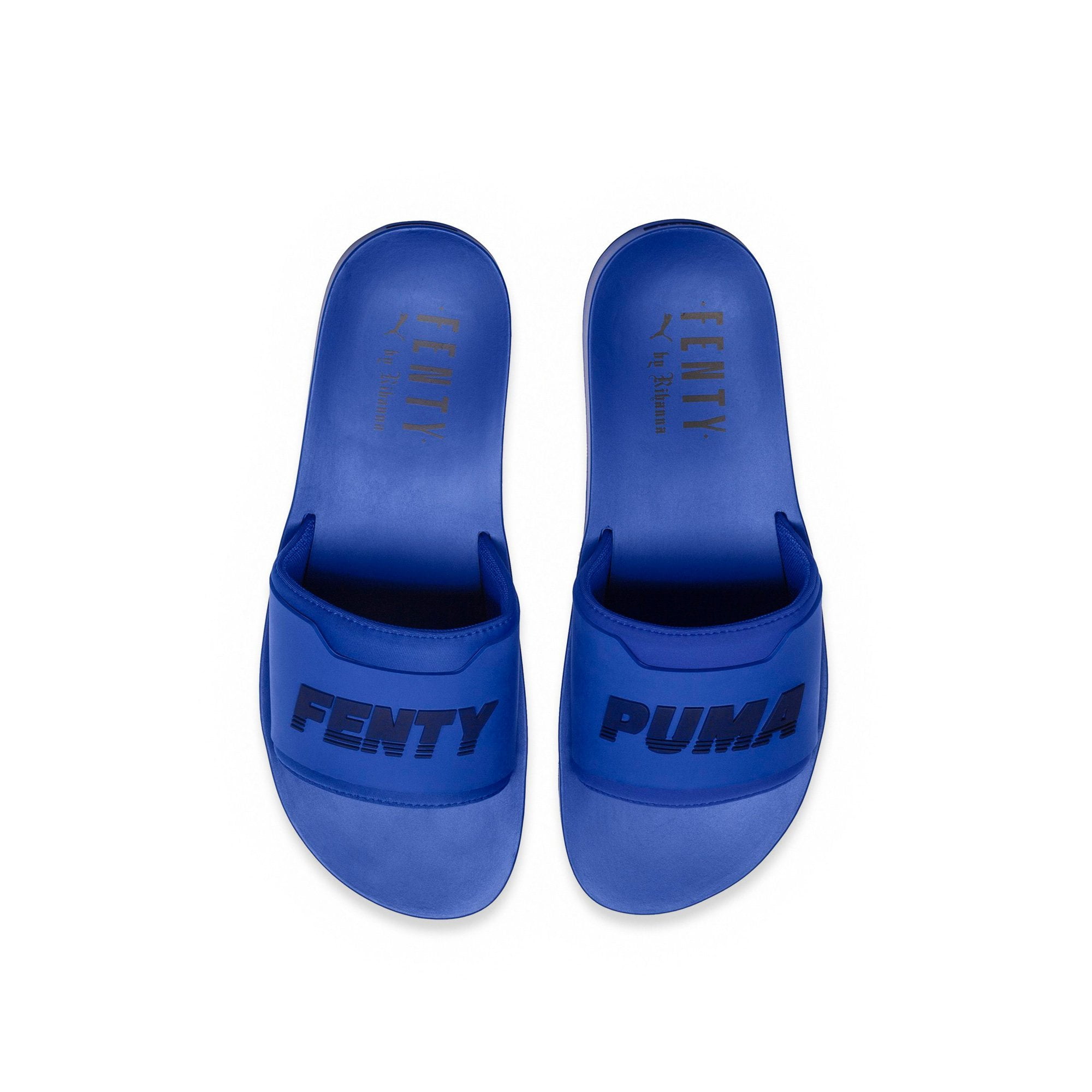 fenty puma slides blue