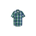thumbnail image 1 of Camisa a cuadros Aeropostale con bolsillo para hombre verde pequeña, 1 of 1