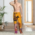 thumbnail image 6 of Lsque Cliff Western Cowboy Print Men's Pajama Pants, Lounge Pant - Comfortable Home Wear,Elastic Waistband, Stylish Design-X-Large, 6 of 9