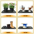 thumbnail image 6 of Ottomanson Easy Clean, Waterproof Indoor/Outdoor Rubber Boot Tray, 15" x 30", Black, 6 of 8