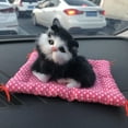 thumbnail image 2 of Kaola Simulation Cute Cat Kitten Sound Plush Doll Toy with Sleeping Mat Home Decor, 2 of 10
