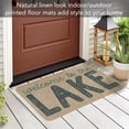 thumbnail image 5 of CounterArt "Lakeside Days" Indoor/Outdoor Linen Look Welcome Mat, 5 of 6