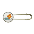 thumbnail image 1 of Hong Kong French Toast China Retro Metal Brooch Pin Clip Jewelry, 1 of 3