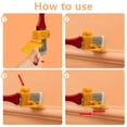 thumbnail image 3 of Edging Color Separation Paint Brush Handheld Paint Edger Tool Ideal for Indoor and Outdoor Use on Walls and Ceilings, 3 of 8