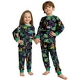 thumbnail image 2 of WOLLED Christmas Dinosaur Family Printed Matching Pajamas Set Cotton Parent-Child Sleepwear Set Printed Loungewear, 2 of 10