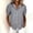 Grey, variant on Womens Shirts Denim Puff Sleeve Washed Button Up Work Spring Summer T Shirts for Women Black L