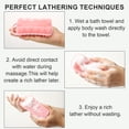 thumbnail image 5 of Abaima 3 Pcs Silicone Exfoliating Body Scrubber for Women Men, Silicone Body Shampoo Brush, Soft Silicone Loofah for Sensitive Skin in 3 Color, Shower Silicone Hair Scalp Massager, Lather Well, 5 of 7