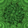 thumbnail image 1 of Ahgly Company Indoor Square Patterned Deep Emerald Green Area Rugs, 4' Square, 1 of 1