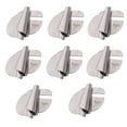 thumbnail image 1 of Edge Curler 8 Pcs Pied Ourleur Roulé en Acier Inoxydable Universel 7mm Grand Pied Pression pour Machine à Coudre Rkxzt, 1 of 8