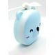thumbnail image 2 of 3-in-1 Cute Kawaii Mini Handheld Compact Mirror with Fan and LED Light - USB Rechargeable (Bear - Blue), 2 of 4