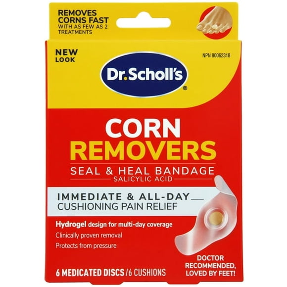 Dr. Scholl’s® Corn Removers with Duragel™ Technology, 6 Medicated Discs