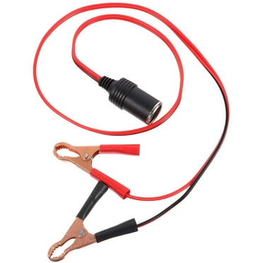 Battery Cable Power Cord Clip Jumper Cables for Car Heavy Duty Thick Line Silicone