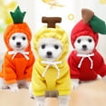 thumbnail image 3 of SPRING PARK Basic Dog Hoodie-Soft and Warm Dog Hoodie Sweater, Fruit Colors Winter Hoodie Sweater, Cold Weather Clothes for Dog, 3 of 6
