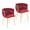 Wine Red, variant on MOONMISS Dining Chairs Set of 6 with Metal Legs for Kitchen Dinning Room,Black