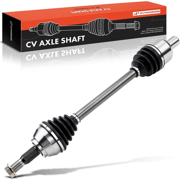 A-Premium Rear Driver or Passenger Side CV Axle Shaft Assembly Compatible with Chevrolet Corvette 1997-2004 V8 5.7L
