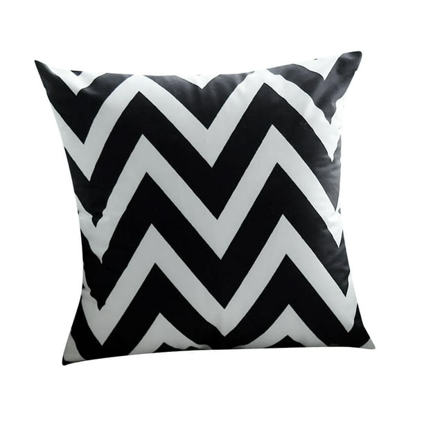 Throw Cover Cojín geométrico clásico Fundas de almohada Fundas de almohada decorativas para el hogar Sofá Cama Coche 18 "x 18" Estilo5