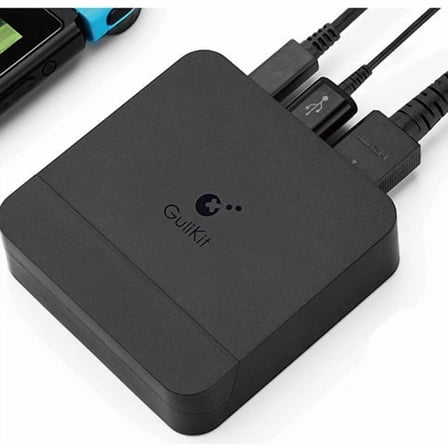 Gulikit NS05 Switch 4K Portable Docking Station – TV/PC Mode Extender, Video Stand with HDMI 2.0, USB 3.0, PD Fast Charging for Nintendo Switch/Steam Deck