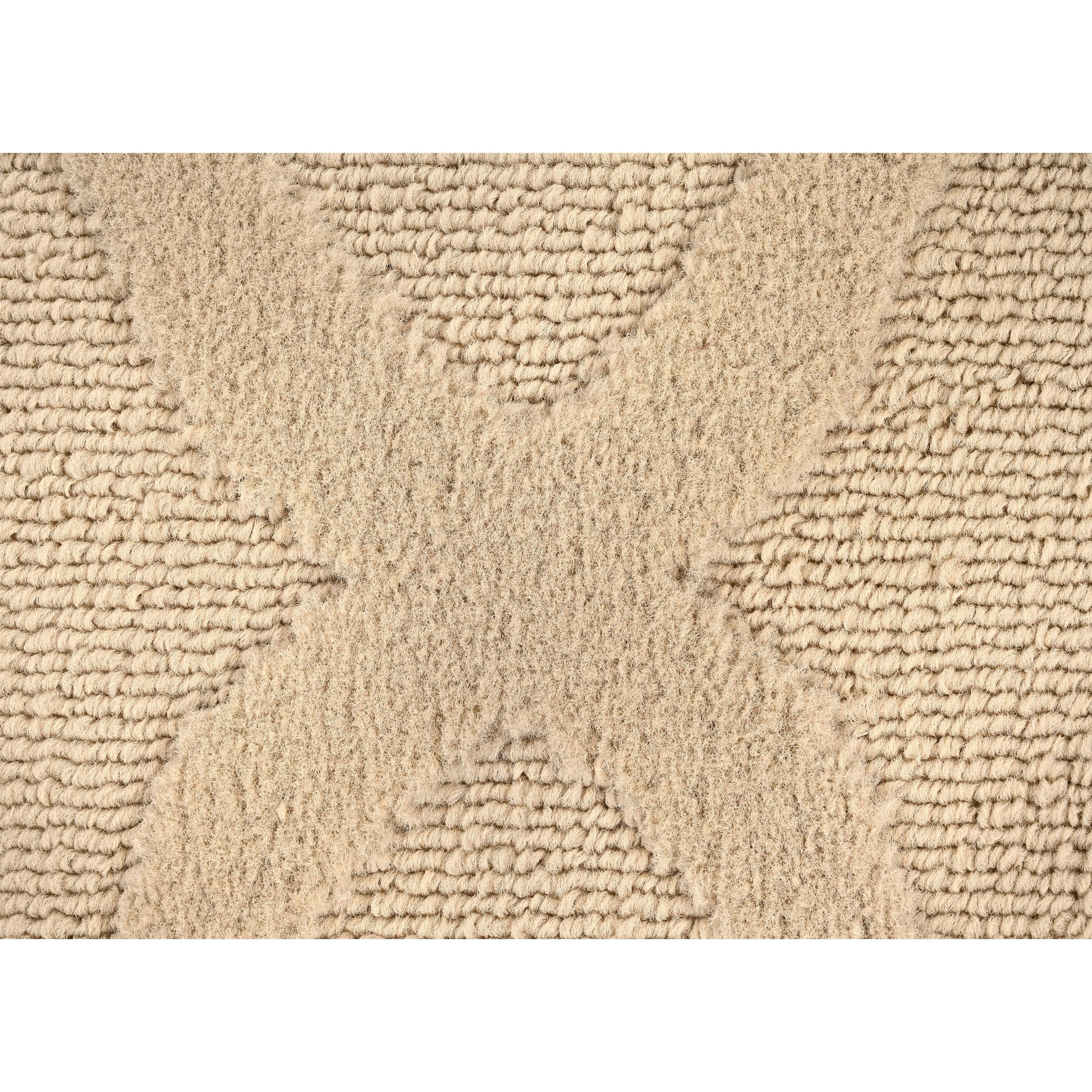 Garland Rug Quatro Polypropylene Tan Indoor Runner Rug, 3' x 8'