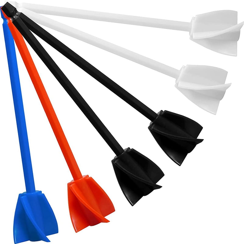 6 Pieces Mixer Epoxy Mixer Attachment for Drill Mixer Paddles Epoxy for Tumblers Epoxy Glazes