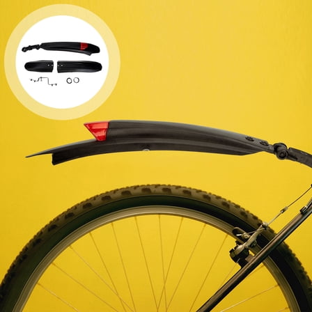 Raindrops 1 Set of Professional Mud Guards Protective Bicycles Mudguards Convenient Wheel Mud Guards