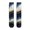 Blue Marble Pattern-1, variant on Blue Marble Pattern Women's Crew Socks, Mid-calf Polyester Running Athletic Socks with Reinforced Heel & Toe, Soft Stretchy Gifts Ideas for Holiday Birthday Gifts