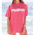 thumbnail image 3 of Hibiscus Flower T-Shirt: Aloha Hawaii Oversized Beach Tee, 3 of 6
